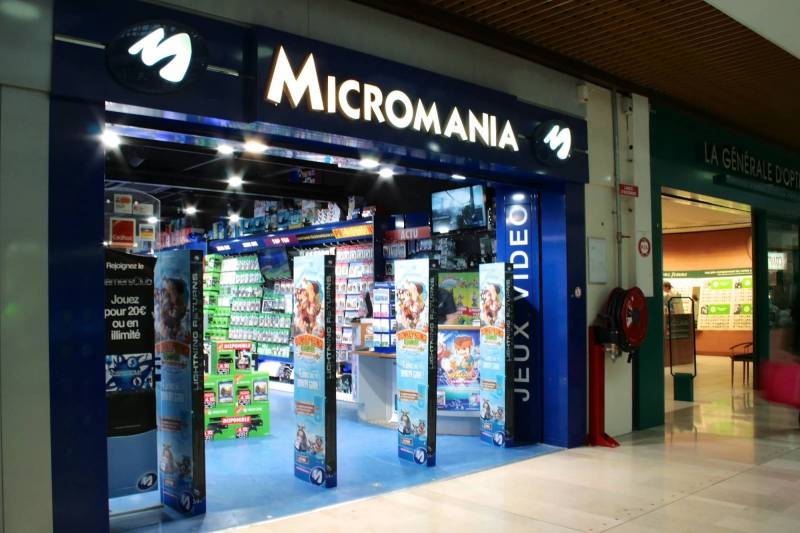 Commerçant de jeux vidéo Situé à Marseille Micromania