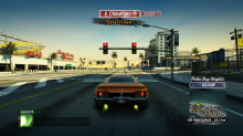 Retrogaming jeu de course de voiture : Burnout